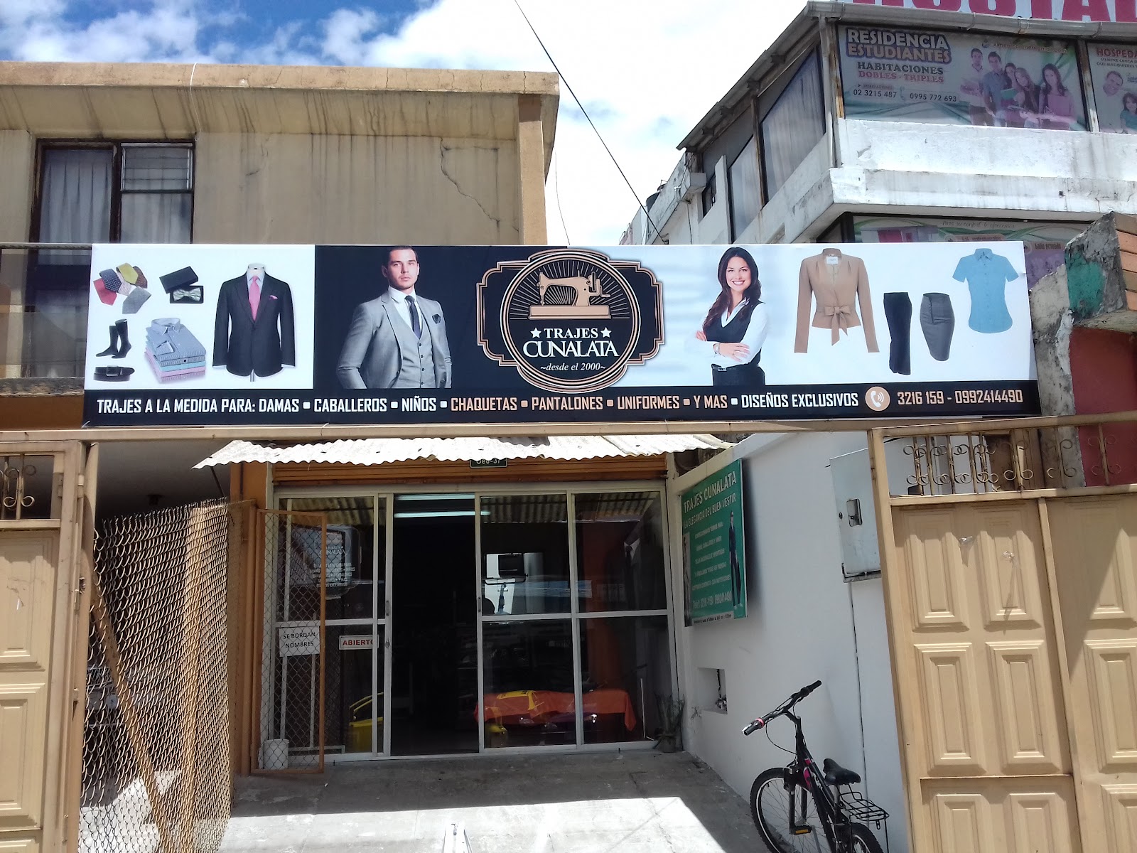 Instalaciones de Trajes Cunalata